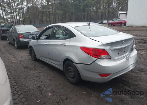 2014 Hyundai Accent Gls z USA, uszkodzony, nr VIN KMHCT4AE3EU691736